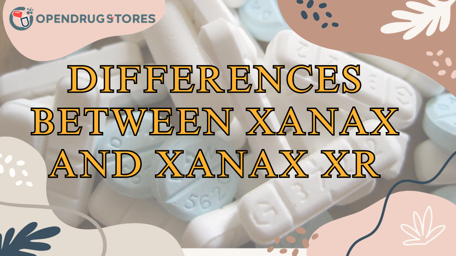 Differences between Xanax and Xanax XR