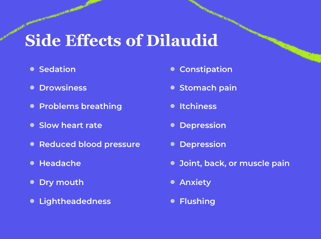Possible Side Effects Of Dilaudid 